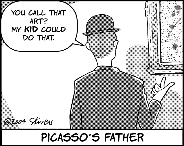 Picasso’s dad